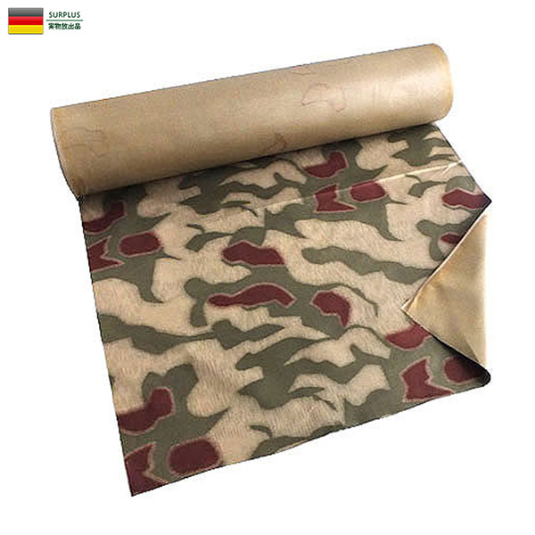 ★割引中15％OFF★実物 新品 ドイツBGS（連邦国境警備隊） ウォーターカモ マテリアルロール 生地 ファブリック ミリタリー【キャンペーン対象外】【T】