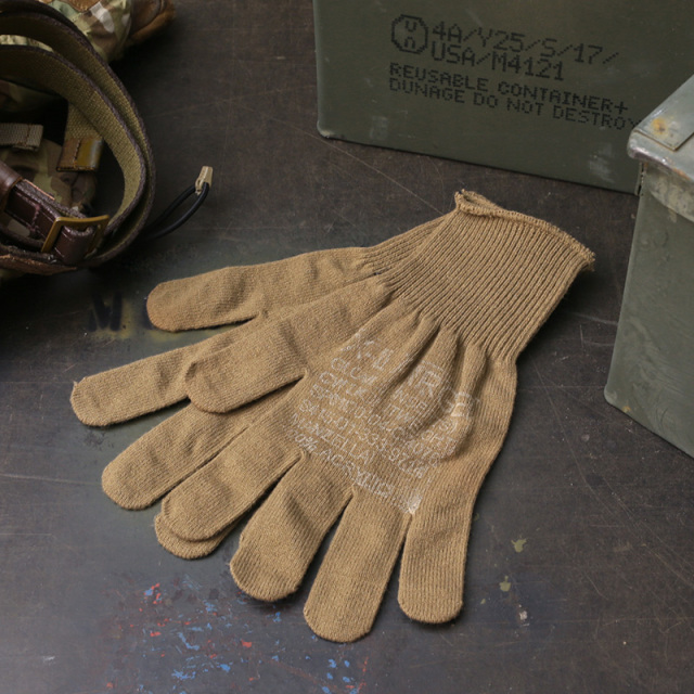 実物 新品 デッドストック 米軍 INSERT LIGHTWEIGHT グローブ COYOTE【キャンペーン対象外】【I】ミリタリー