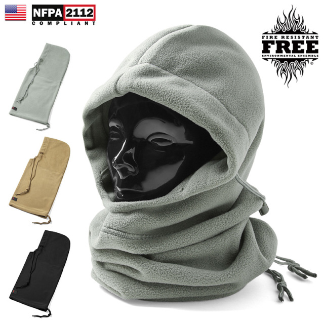 新品 米軍実用品 4WAY FR（FIRE RESISTANT）フリースフードウォーマー【キャンペーン対象外】【T】ミリタリー