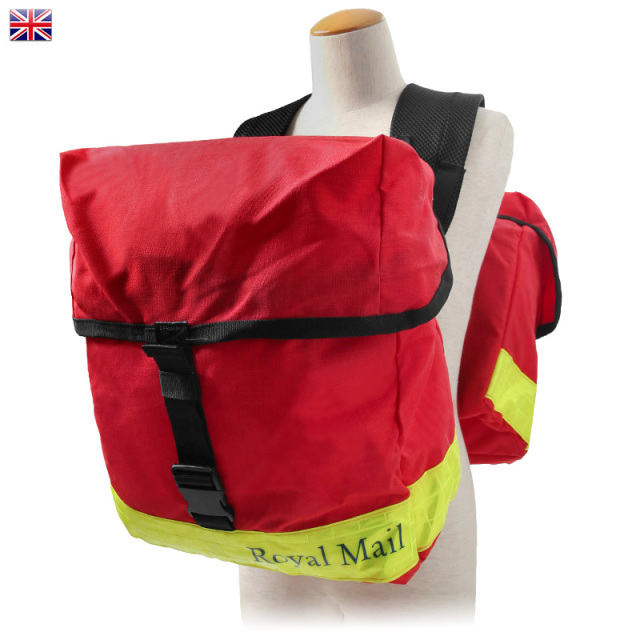 実物 USED イギリス ROYAL MAIL バッグ イエローリフレクター 2個セット ミリタリー【キャンペーン対象外】【I】