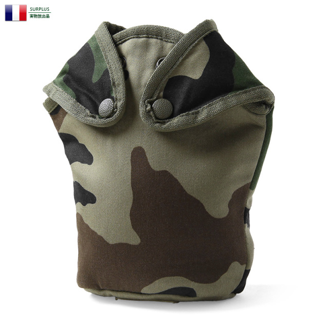 実物 新品 フランス軍 キャンティーンカバー ミリタリー 軍放出品【キャンペーン対象外】【T】