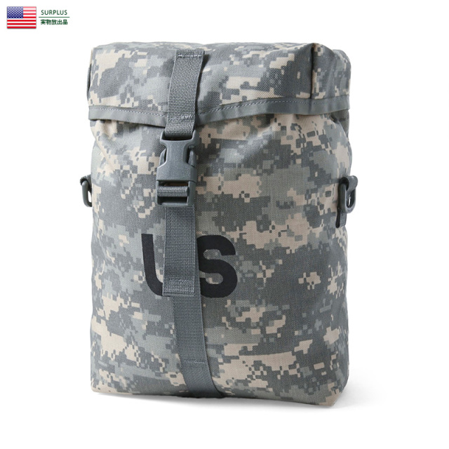 実物 新品 米軍 MOLLE II SUSTAINMENT ポーチ ACU 米軍放出品 ミリタリー【キャンペーン対象外】【T】