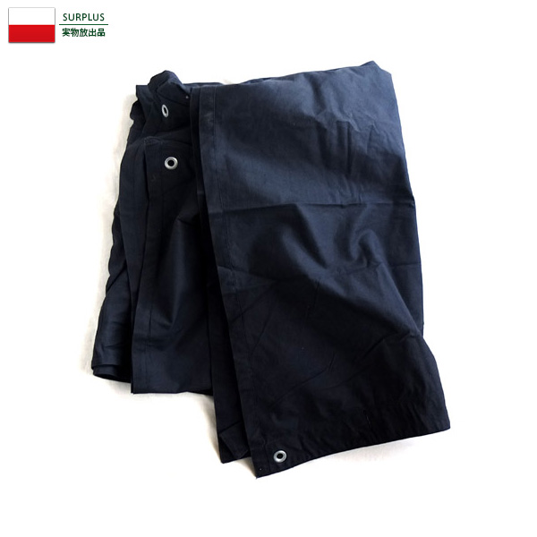 ★割引中15％OFF★実物 USED ポーランド軍 テントシート NAVY 軍放出品 テントシェル 軍幕 ミリタリー【キャンペーン対象外】【T】