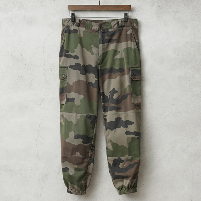 実物 USED フランス軍 F-2 カーゴパンツ CCEカモ【キャンペーン対象外】【I】ミリタリー