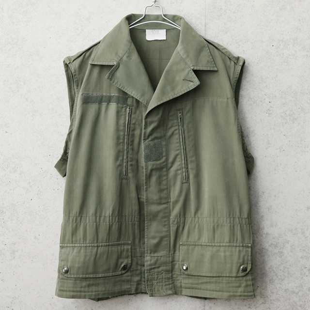 SNACK NGL リメイク ミリタリーベスト TUGI] MILITARY LINER VEST - SNACK NGL：スナック エヌジーエル