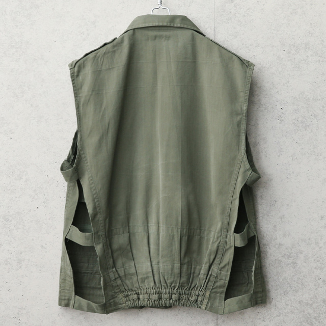 フランス軍 リメイクベスト 軍服 ミリタリーファッション