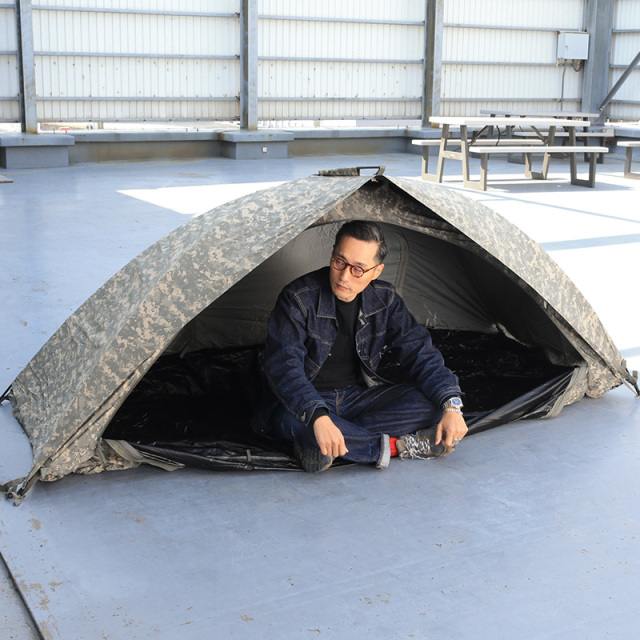 米軍 UNIVERSAL IMPROVED コンバットシェルター テント 