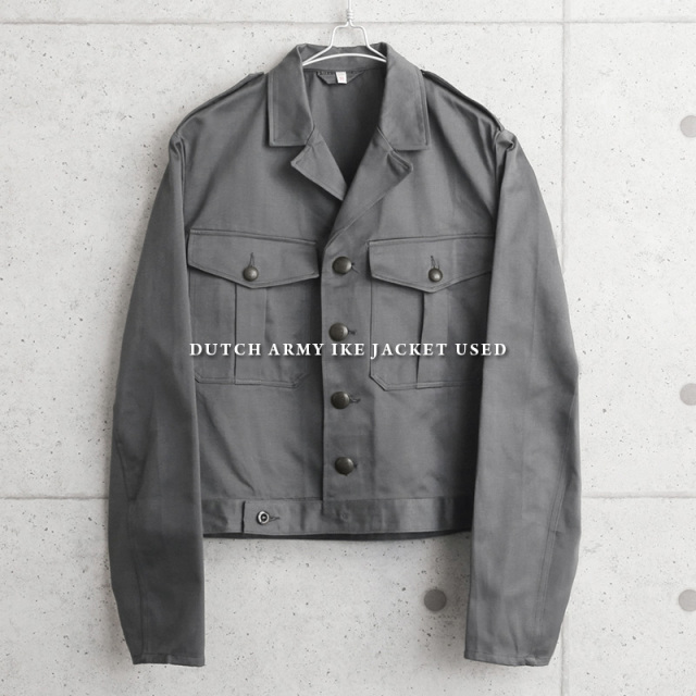 実物 USED オランダ軍 アイクジャケット【キャンペーン対象外】 軍服 ミリタリーファッション【I】
