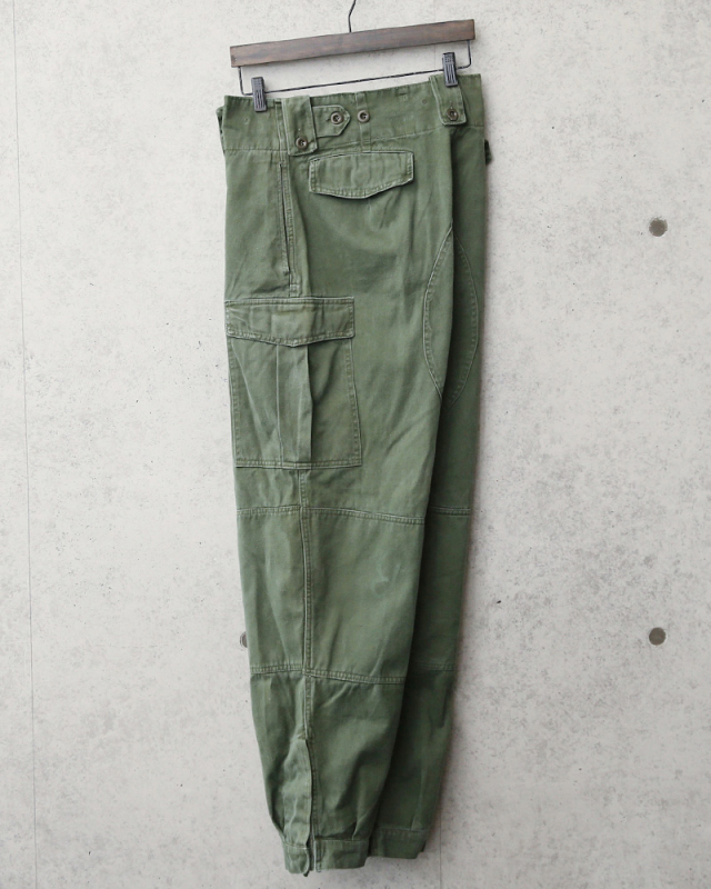 リジェクト 訳あり品 USED ベルギー軍 M-64フィールドパンツ