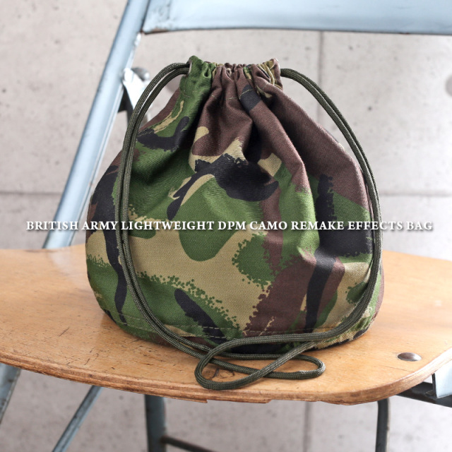 【即日出荷対応】新品 イギリス軍 ライトウェイト DPMカモ リメイク エフェクツバッグ【キャンペーン対象外】【T】 ミリタリーファッション