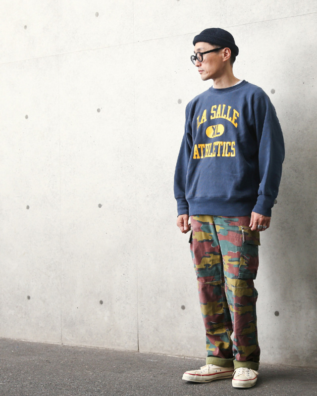 USED ベルギー軍 M-90 ジグソーカモ ダブルニーカーゴパンツ