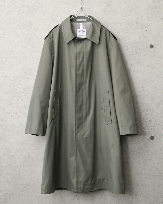 実物 新品 デッドストック フランス軍 オフィサー ステンカラーコート【キャンペーン対象外】【I】ミリタリーファッション 軍服