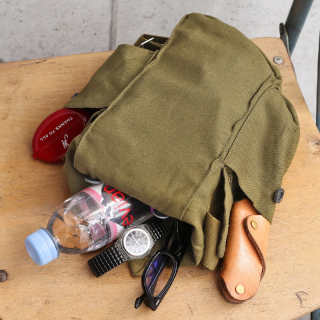 イギリス軍 実物 MkⅦ ガスマスクバッグ M&Co①