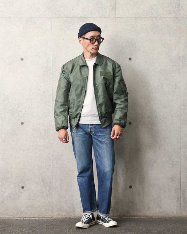 USED 米軍 CWU-36/P フライトジャケット ミリタリーファッション 軍服