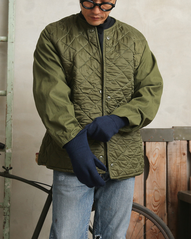 実物 新品 デッドストック イタリア軍 A.M.I ウールミトン