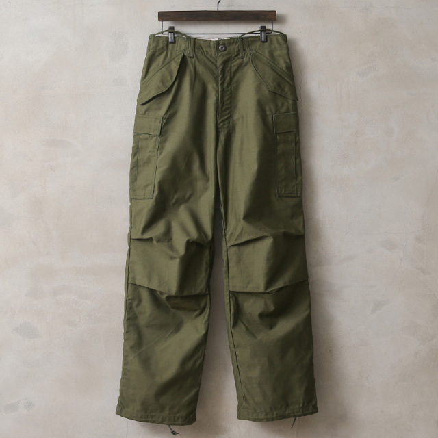 ☆今だけ15%OFF☆希少 実物 新品 デッドストック 米軍 M-65フィールドカーゴパンツ アルミジップ【キャンペーン対象外】【T】ミリタリー