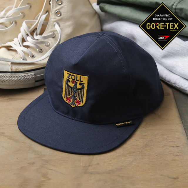 ★割引中15％OFF★実物 新品 デッドストック ドイツ連邦税関 ZOLL GORE-TEX キャップ ネイビー【キャンペーン対象外】【I】ミリタリーファッション 軍服