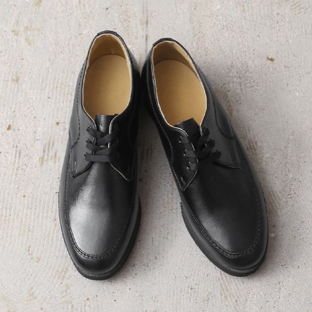 【ビッグサイズ特価】実物 新品 デッドストック チェコ軍 レザー サービスシューズ BLACK【キャンペーン対象外】【I】ミリタリーファッション 軍服