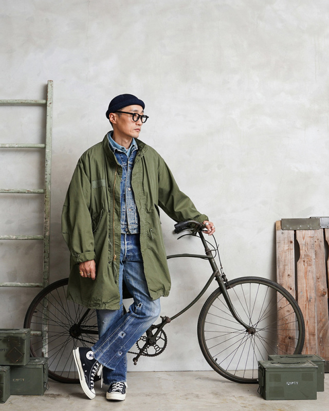 M65 なが モッズコート フィッシュテール Mサイズ フルセット 中期型 美品 