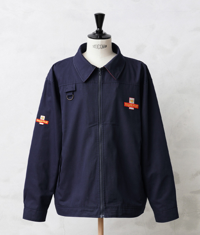 実物 USED イギリス ROYAL MAIL ブルゾンジャケット #1 ロイヤル