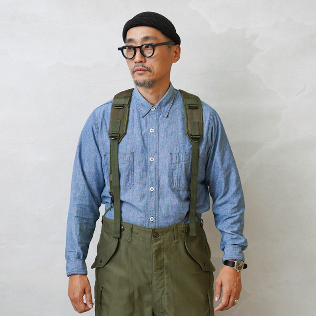 実物 USED 米軍 G.I. LC-1 / LC-2 Y型サスペンダー【キャンペーン対象外】【I】ミリタリー