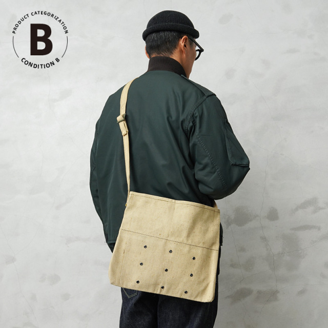 ☆今だけ15%OFF☆実物 新品 デッドストック ルーマニア軍 スラブキャンバス ブレッドバッグ コンディションB【キャンペーン対象外】【I】ミリタリー