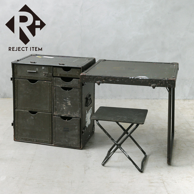 リジェクト 訳あり品 実物 USED 米軍 U.S.ARMY 米陸軍 フィールドデスク 中隊デスク【キャンペーン対象外】【I】 ミリタリー［北海道沖縄離島配送不可］【K】