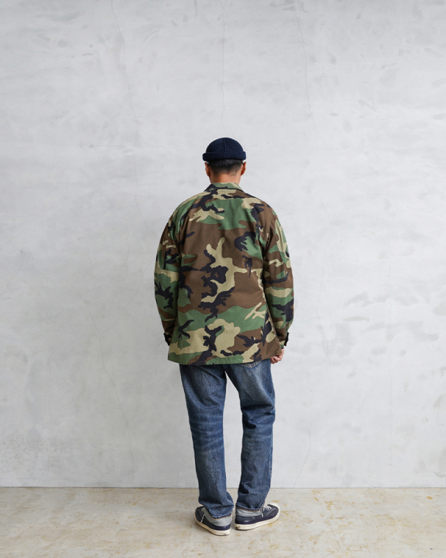 実物 新品 デッドストック 米軍 カーキ リップストップ BDU ジャケット wip_25032723_1.jpg