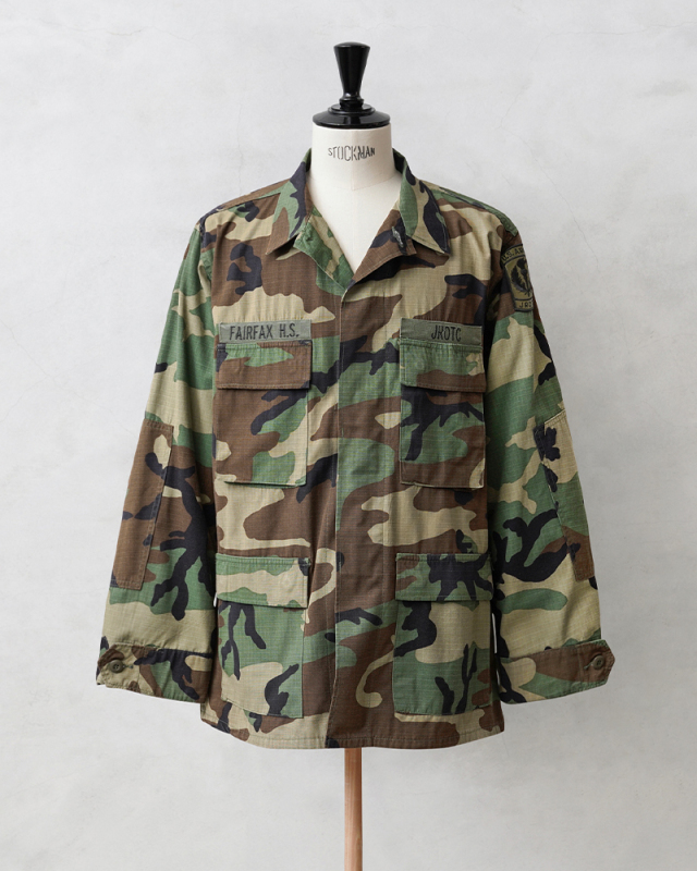 リジェクト 訳あり品 実物 USED 米軍 BDU WOODLAND CAMO