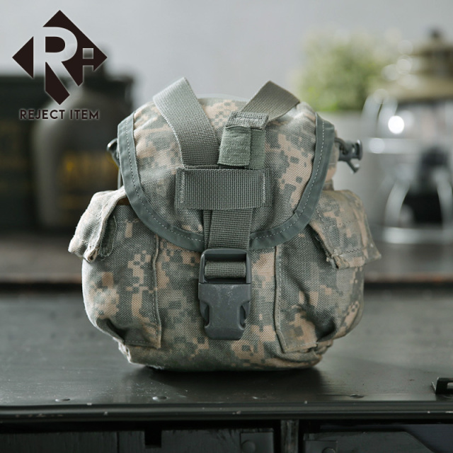 リジェクト 訳あり品 実物 USED 米軍 MOLLE II CANTEEN GENERAL PURPOSE ポーチ UCP【キャンペーン対象外】【I】 ミリタリー