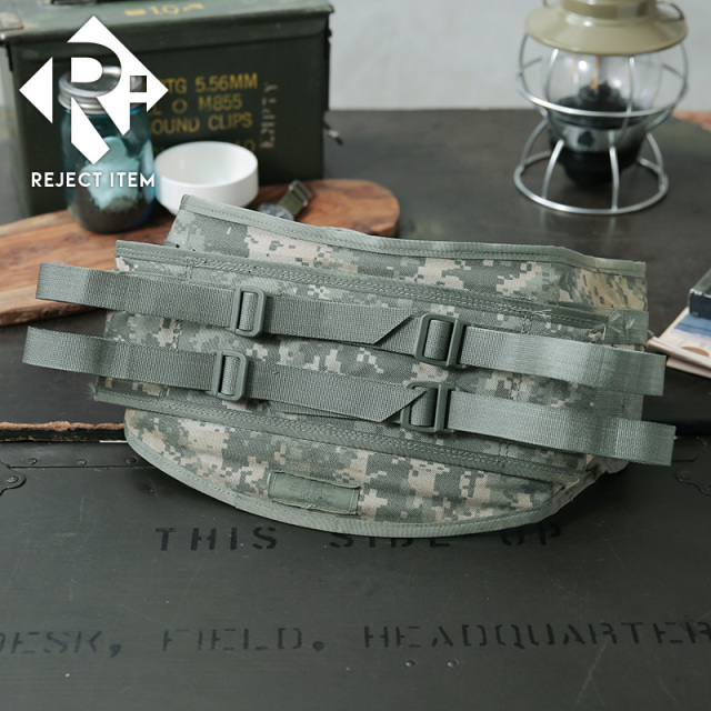 リジェクト 訳あり品 実物 USED 米軍 MOLLE II ウエストベルト UCP【キャンペーン対象外】【I】 ミリタリー