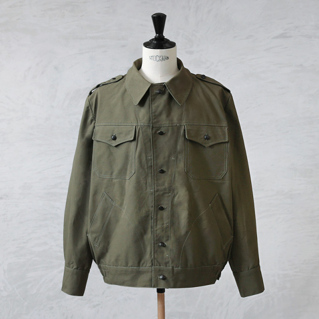 実物 USED ブルガリア軍 キャンバス アイクジャケット【キャンペーン対象外】【I】ミリタリー