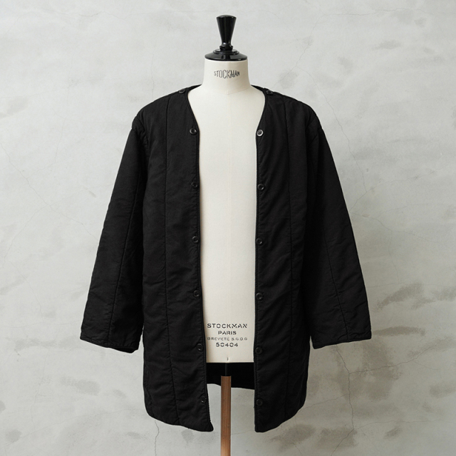 実物 USED チェコ軍 M-60 コートライナー BLACK染め【キャンペーン対象外】【I】 ミリタリー