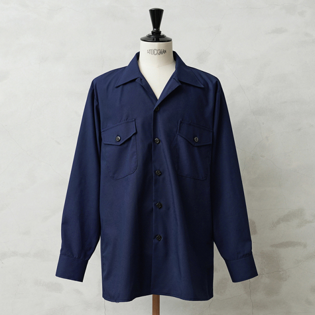 実物 新品 デットストック 米軍 U.S.NAVY ユーティリティーシャツ【キャンペーン対象外】【I】ミリタリー