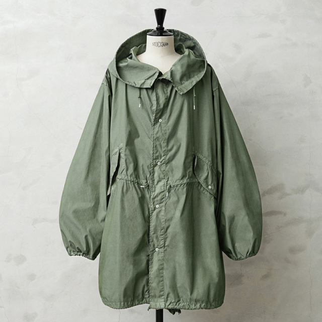 ☆今だけ15%OFF☆【即日出荷対応】実物 新品 デッドストック 米軍 スノーカモ モッズコート OD染め【キャンペーン対象外】【T】ミリタリー