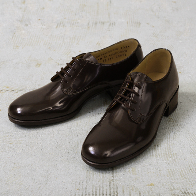 ★割引中15％OFF★実物 新品 デッドストック イギリス軍 ドレスシューズ / オフィサーシューズ ウィメンズ BROWN【キャンペーン対象外】【I】ミリタリー