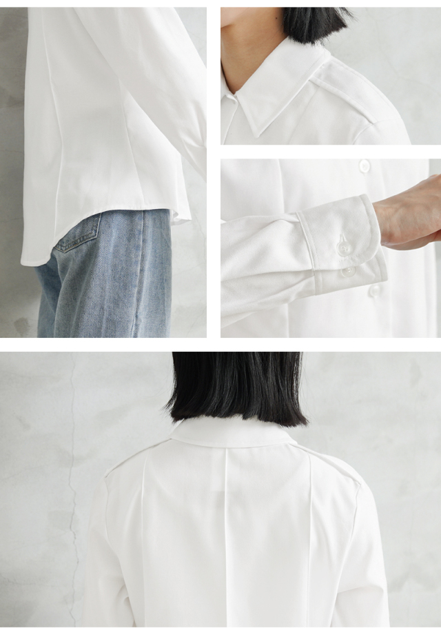 5枚セット　東ドイツ軍　Uネック L/S ロングスリーブ Tシャツ 白　軍物 中洲ムードンコ / Nakasu Erotic ( nakasu_erotic )のロング