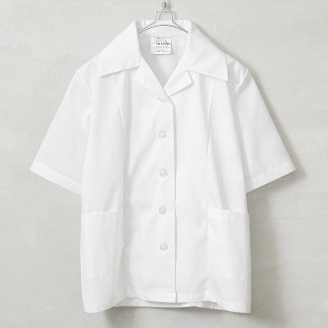 実物 新品 デッドストック 米軍 HOSPITAL DUTY（ホスピタル デューティー）ショートスリーブ チュニックシャツ【キャンペーン対象外】【I】ミリタリー