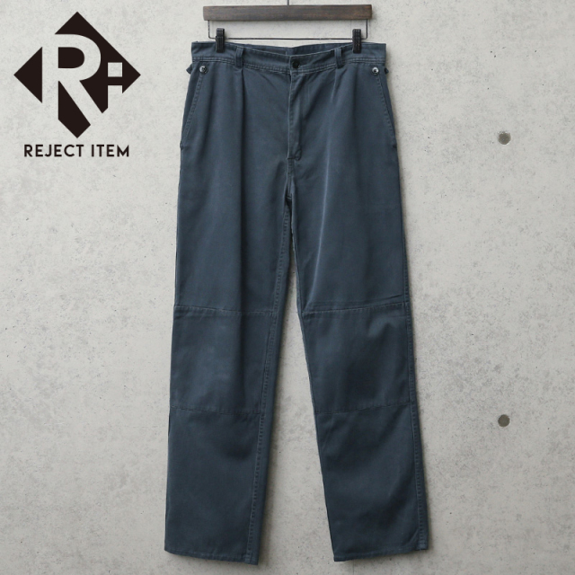 リジェクト 訳あり品 実物 USED フランス軍 1990年代 ダブルニー ワークパンツ【キャンペーン対象外】【I】 ミリタリー