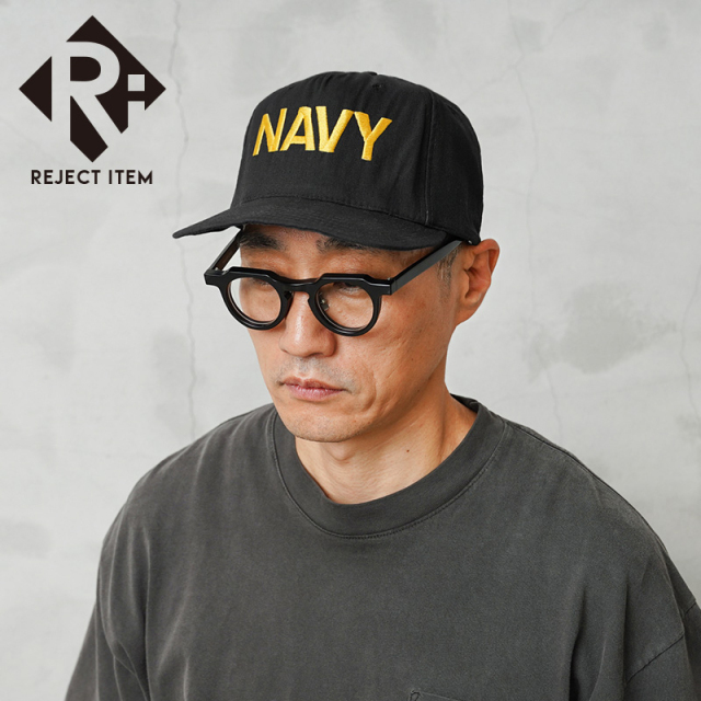リジェクト 訳あり品 MADE IN USA USED 米軍 U.S.NAVY スナップバック ベースボールキャップ【キャンペーン対象外】【I】