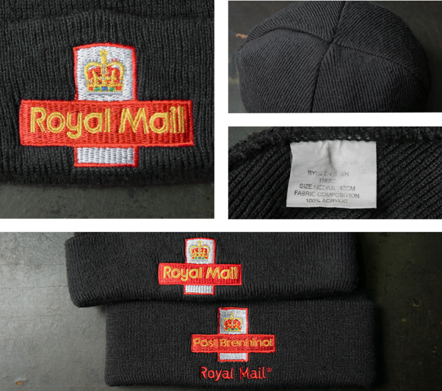 実物 USED イギリス ROYAL MAIL ロイヤルメール 刺繍ロゴ ワッチ