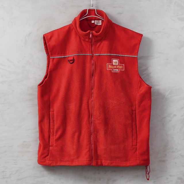 実物 USED イギリス ROYAL MAIL ロイヤルメール フリース リメイクベスト【キャンペーン対象外】【I】ミリタリー