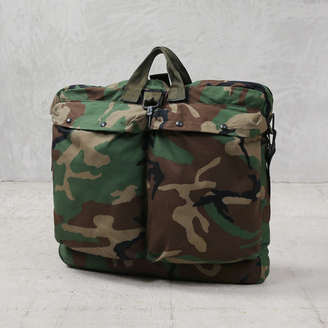 実物 新品 デッドストック 米軍 HGU-56/P ヘルメットバッグ ウッド  