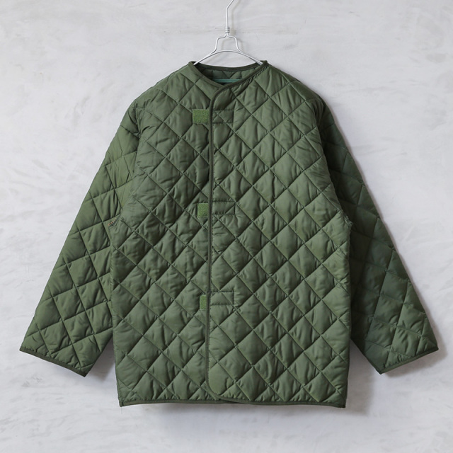 ☆今だけ15%OFF☆実物 新品 デッドストック イギリス軍 RAF スモックライナー キルティングジャケット ベルクロフロント【キャンペーン対象外】【I】ミリタリー