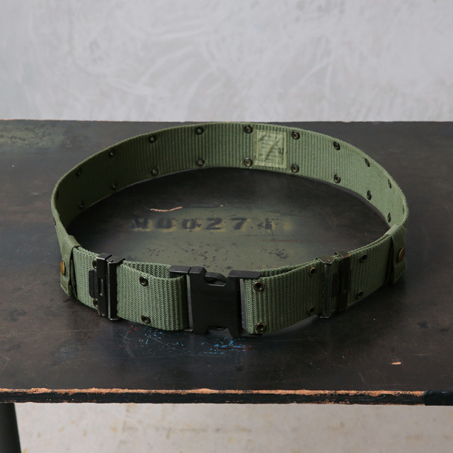 ☆今だけ15%OFF☆実物 USED 米軍 LC-2A ピストルベルト OD 新型【キャンペーン対象外】【I】ミリタリー