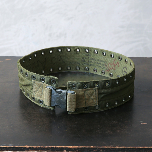 ☆今だけ15%OFF☆実物 USED カナダ軍 1982 パターン ユーティリティ ベルト【キャンペーン対象外】【I】ミリタリー