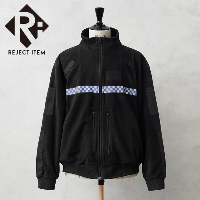 リジェクト 訳あり品 実物 USED イギリス警察 WINDPROOF POLICE フリースジャケット ポリスリフレクター無し【キャンペーン対象外】【I】 ミリタリー