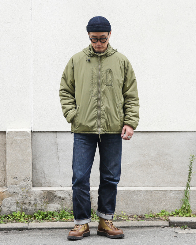 実物 イギリス軍 PCS THERMAL JACKET イギリス軍 PCS サーマルジャケット THERMAL JACKET / LIGHT OLIVE
