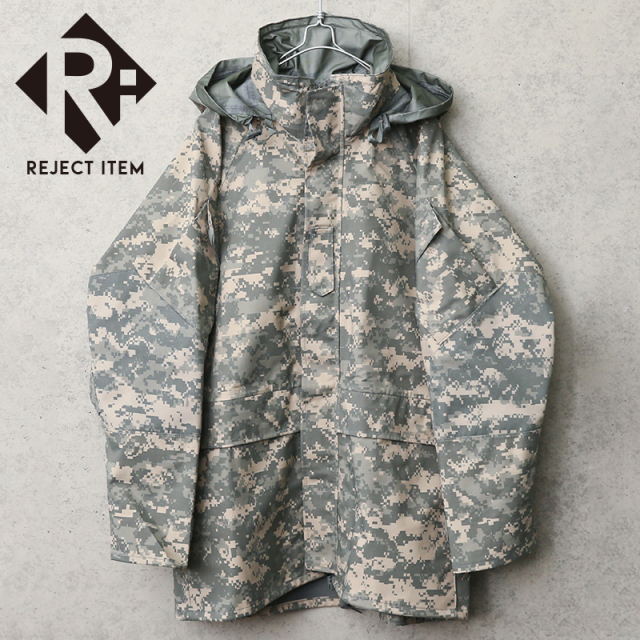 リジェクト 訳あり品 実物 新品 デッドストック 米軍 ECWCS 2nd Gen GORE-TEX パーカ ACU（UCP）【キャンペーン対象外】【I】 ミリタリー