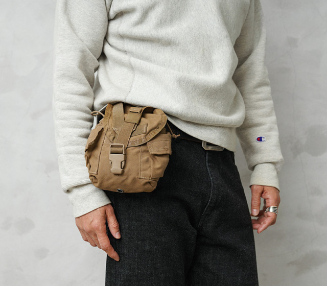 実物 USED 米軍 MOLLE II CANTEEN GENERAL PURPOSE ポーチ